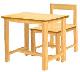 ชุดโต๊ะนักเรียนอนุบาลไม้ยางพารา (Kindergarten desk - parawood)